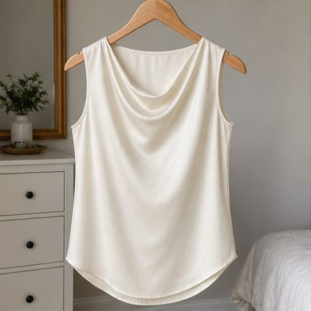 White Peplum Top